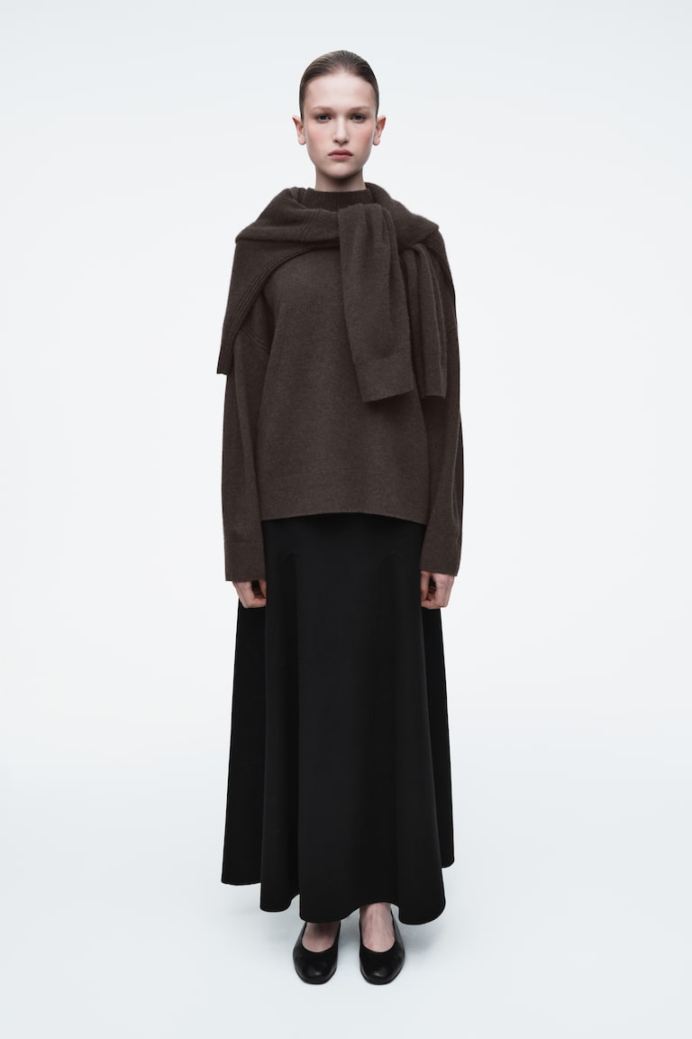 H&M BALLERINE IN PELLE - ÉCRU - DONNA