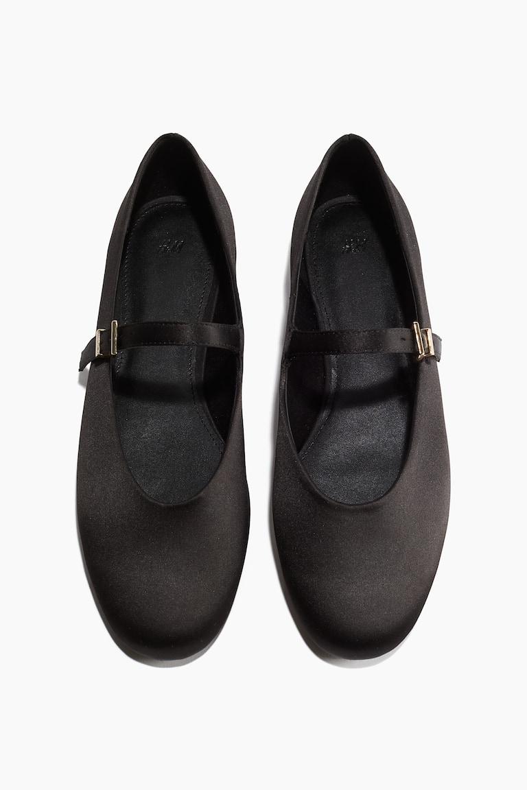 H&M Ballerine Mary Jane - Marrone/leopardato - DONNA