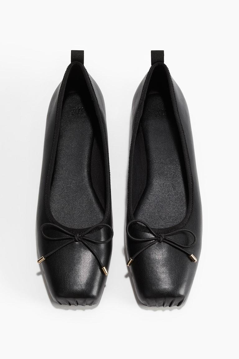 H&M Ballerine - Nero - DONNA