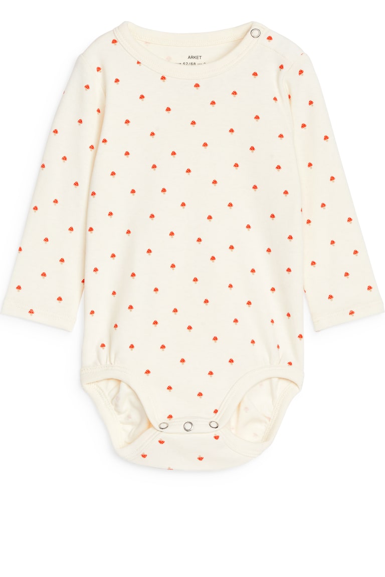 H&M Body a maniche lunghe - Azzurro mélange - BAMBINO
