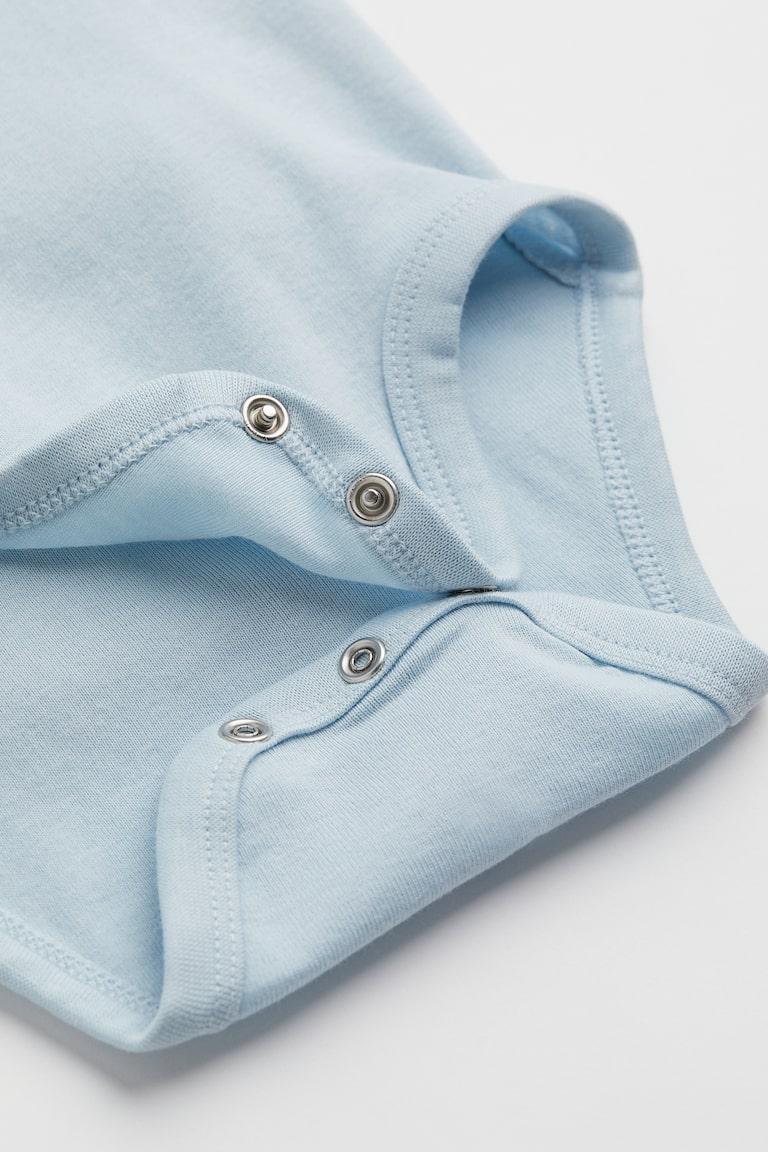 H&M Body In Cotone 5 Pz - Bianco - BAMBINO