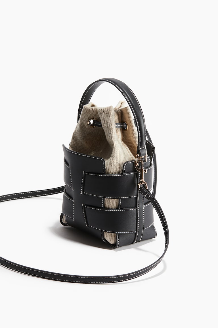 H&M Borsa A Secchiello Con Tracolla - Marrone - DONNA