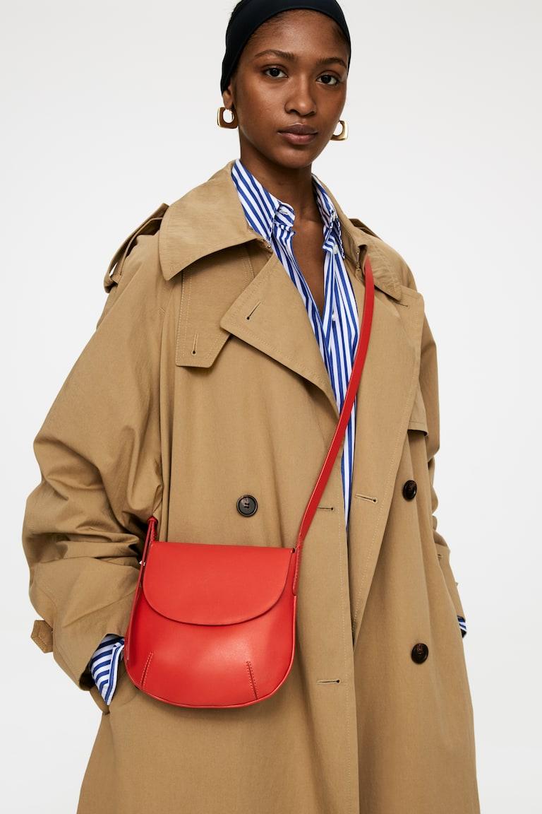 H&M Borsa A Tracolla In Pelle - Nero - DONNA