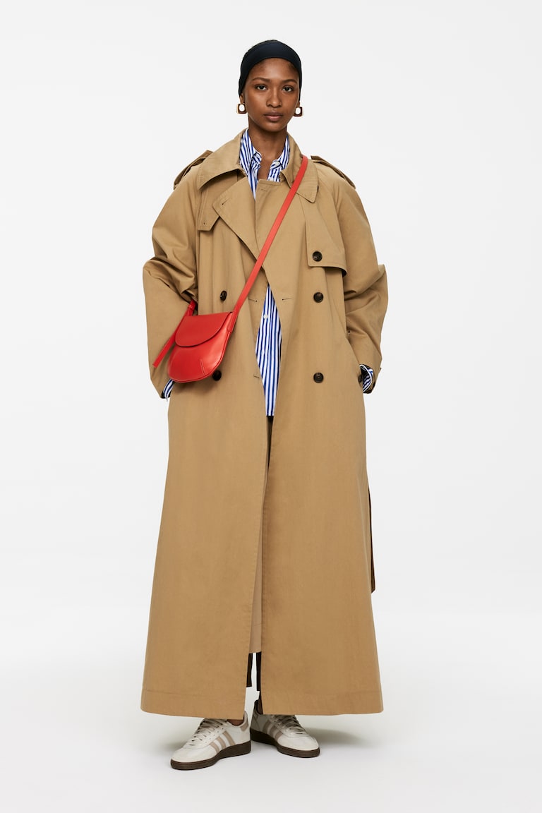 H&M Borsa a tracolla in pelle - Rosso - DONNA