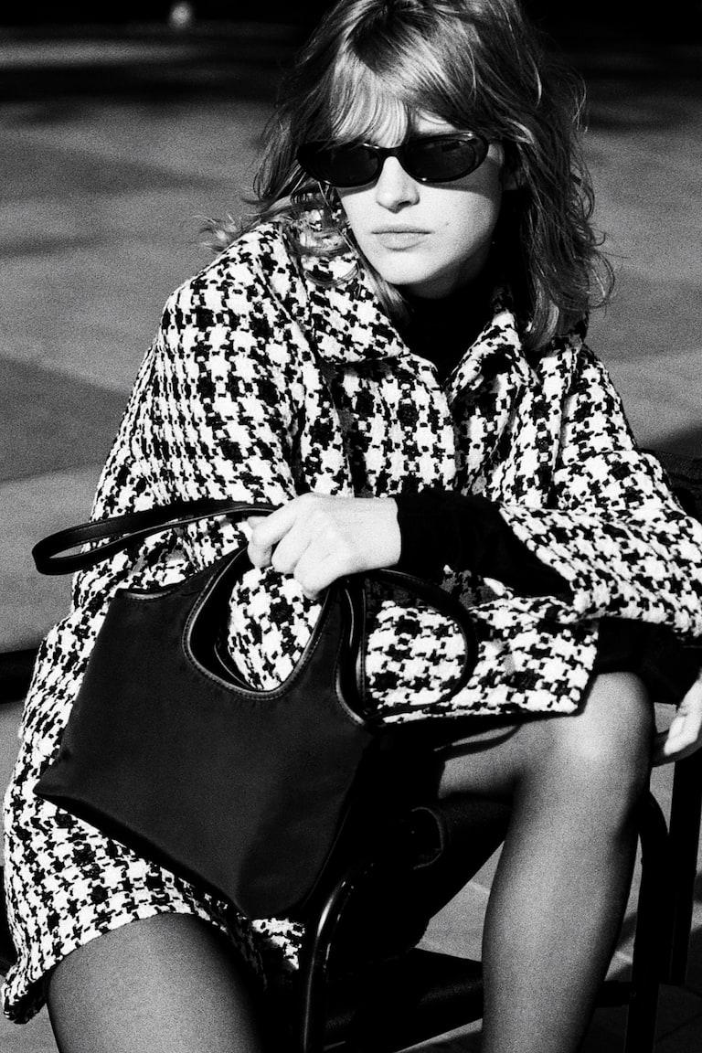 H&M Borsa A Tracolla - Marrone Scuro/nappato - DONNA