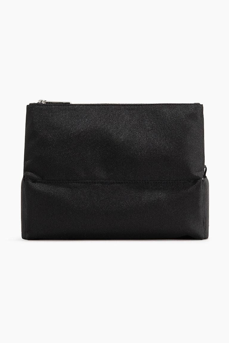 H&M Borsa per il bagno in tela - Nero - Beauty all
