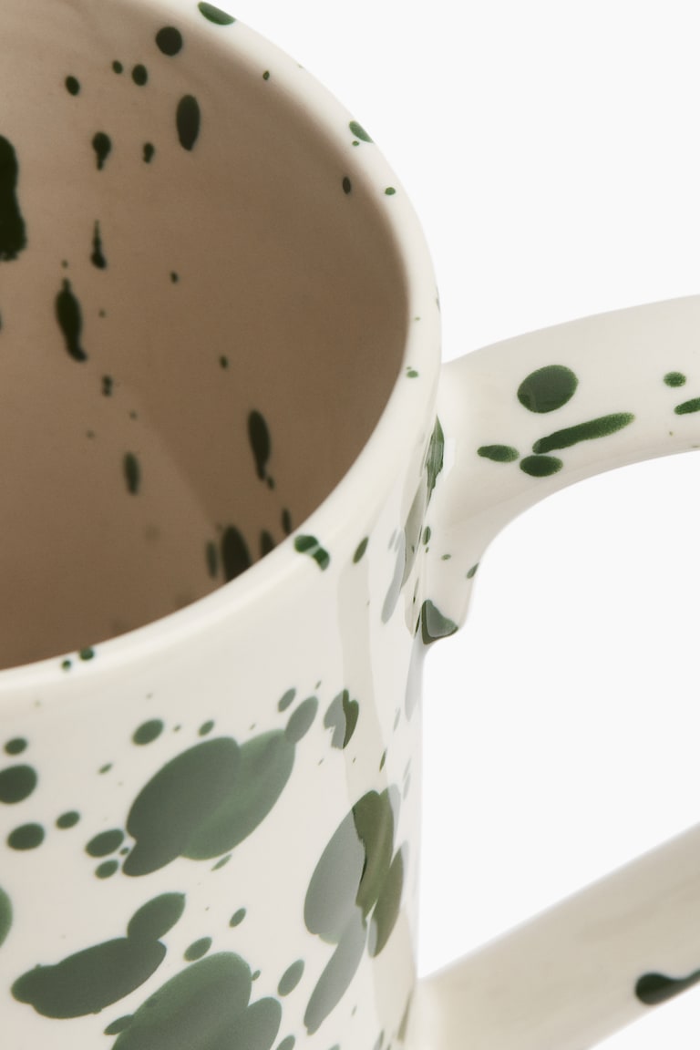 H&M Brocca In Gres Chiazzato - Verde/maculato - HOME