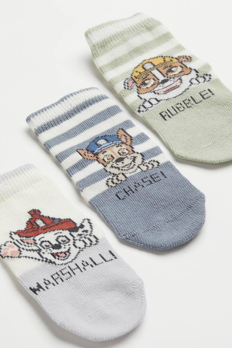 H&M Calze Con Motivo 3 Paia - Blu/Tom & Jerry - BAMBINO
