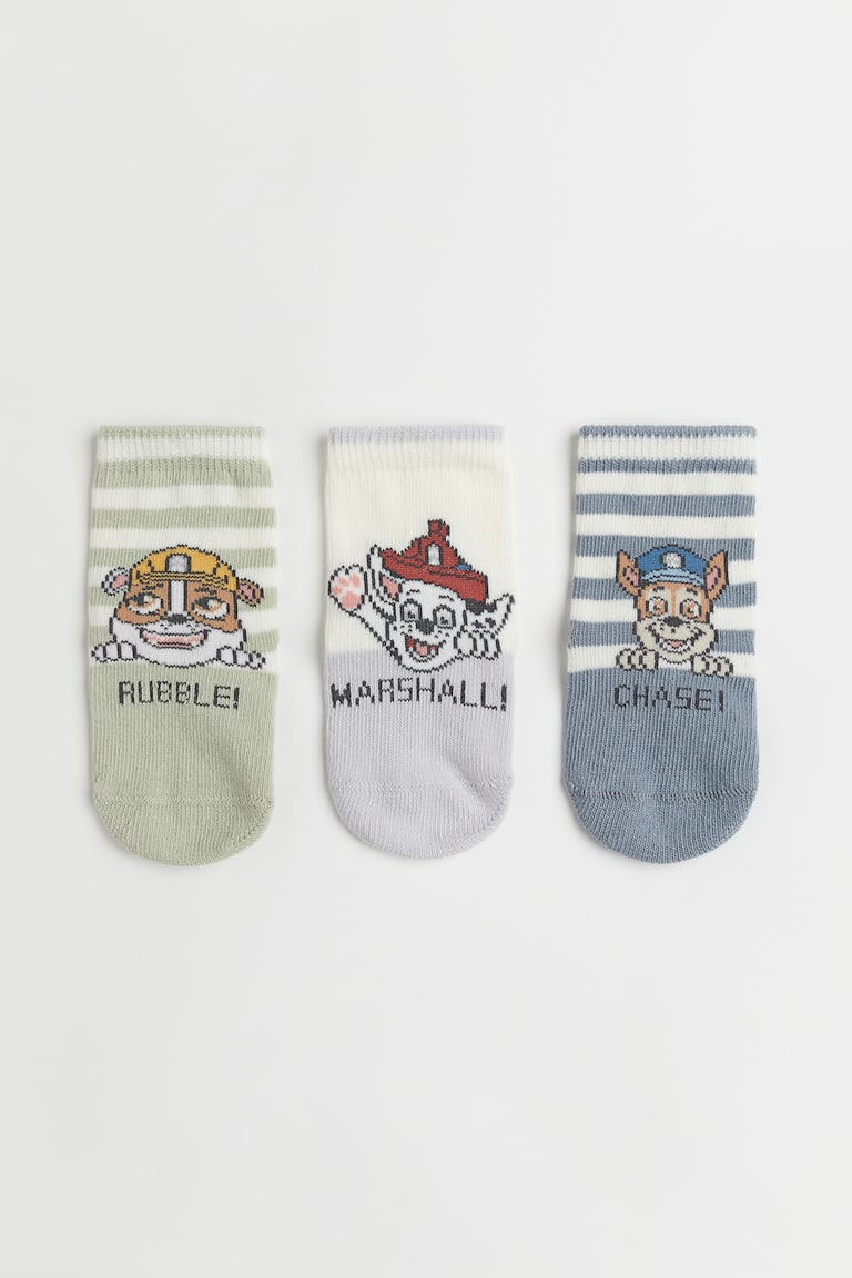 H&M Calze con motivo 3 paia - Blu/Tom & Jerry - BAMBINO
