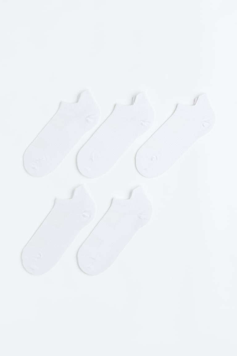 H&M Calze sportive in DryMove™ - Bianco - UOMO