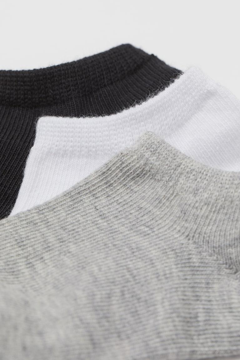 H&M Calzini Sportivi 5 Paia - Nero/bianco - BAMBINO