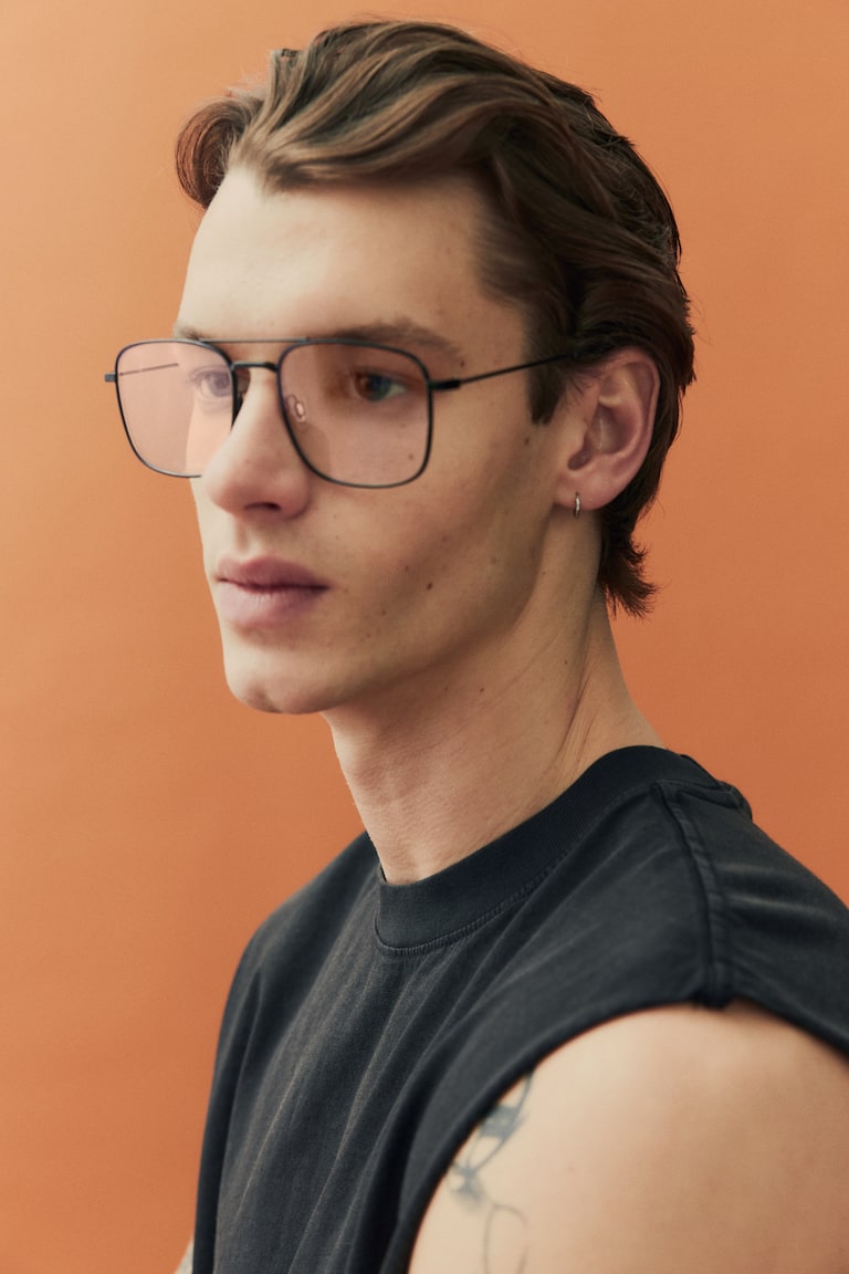 H&M Canotta Effetto Lavato Regular Fit - Nero - UOMO