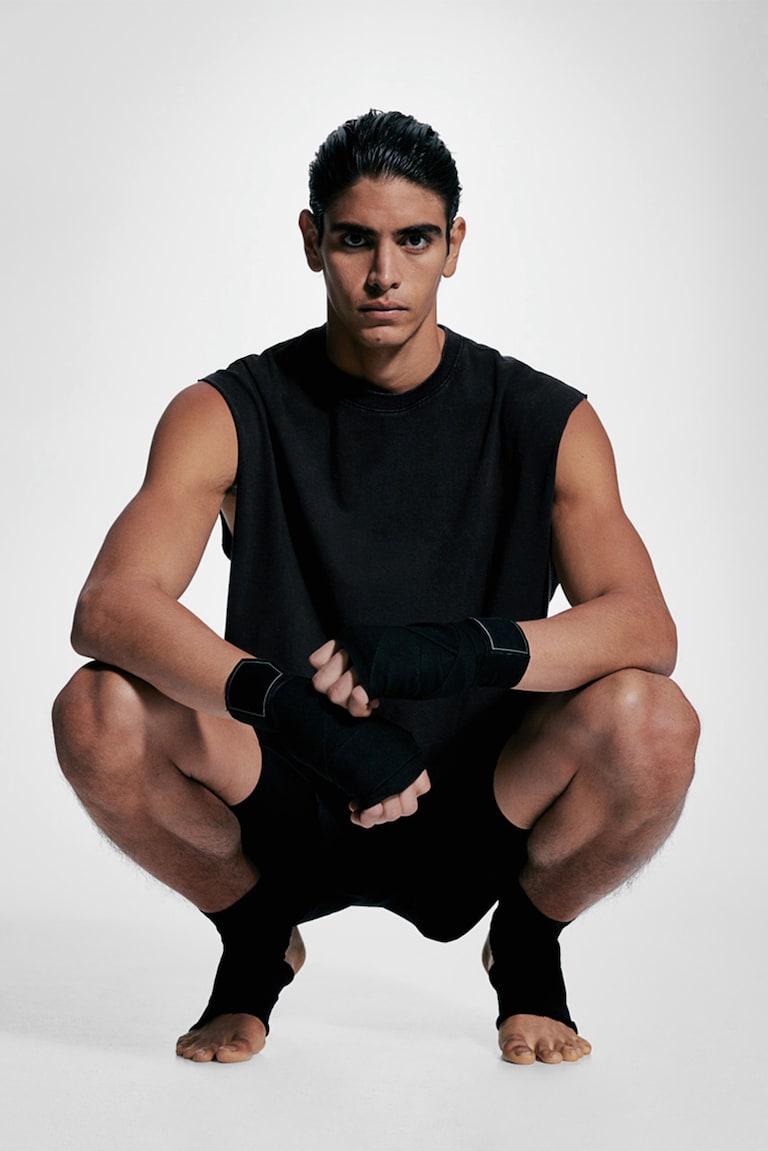 H&M Canotta sportiva Loose Fit - Nero - UOMO