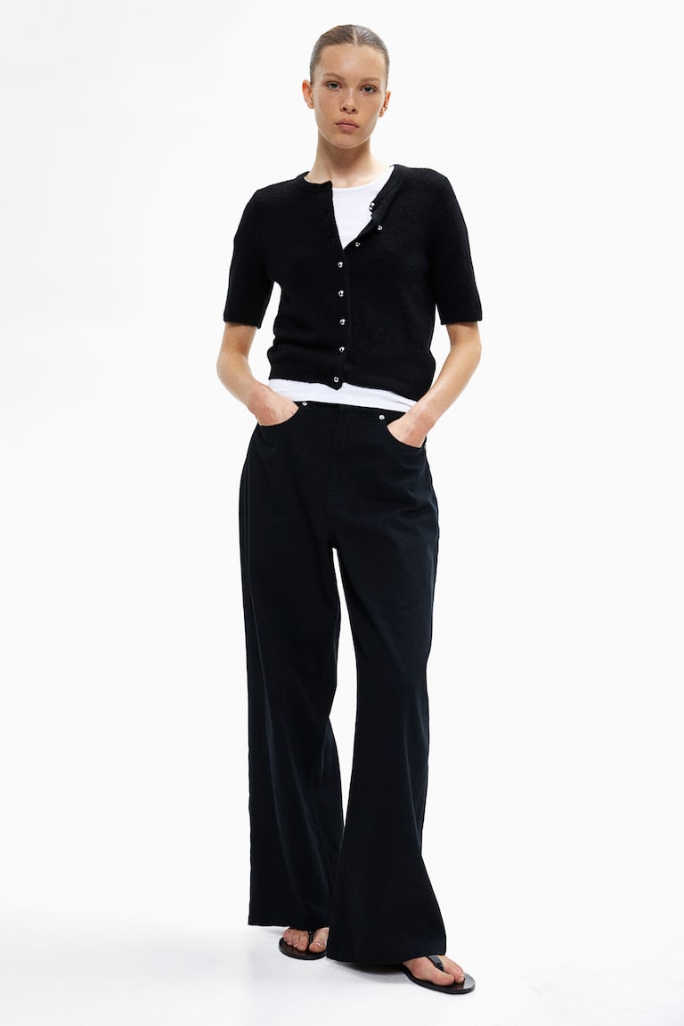 H&M Cardigan in maglia - Crema - DONNA