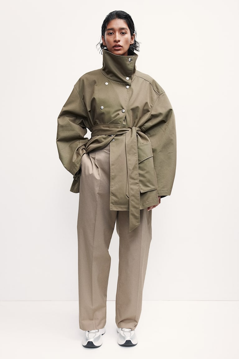 H&M Chinos con piega - Bianco - DONNA