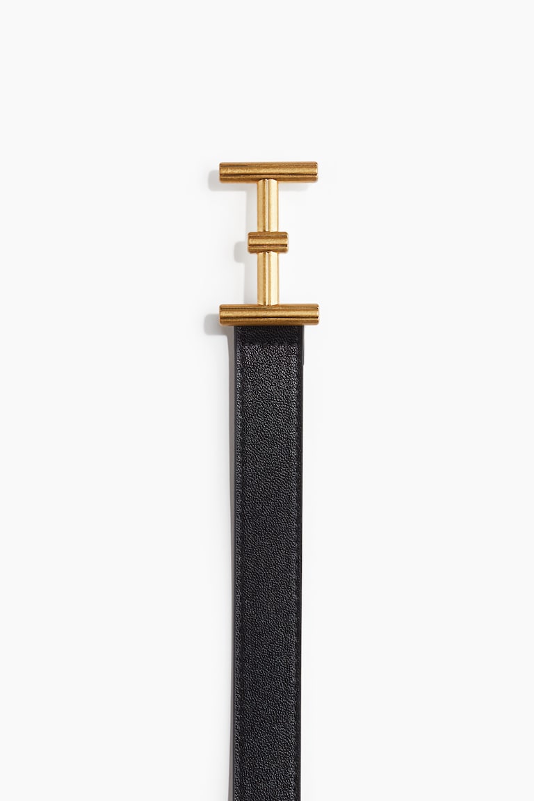 H&M Cintura Sottile - Marrone/dorato - DONNA