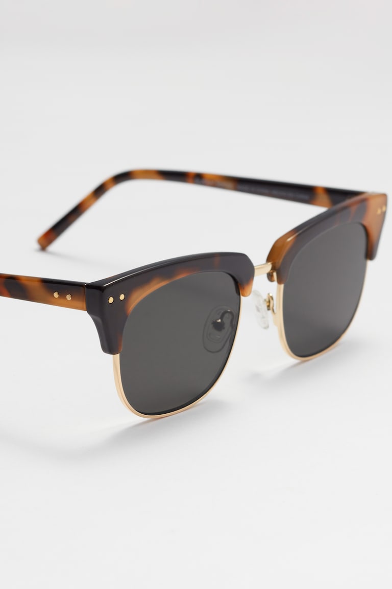 H&M Classic D-Frame Sunglasses - Tartaruga - DONNA