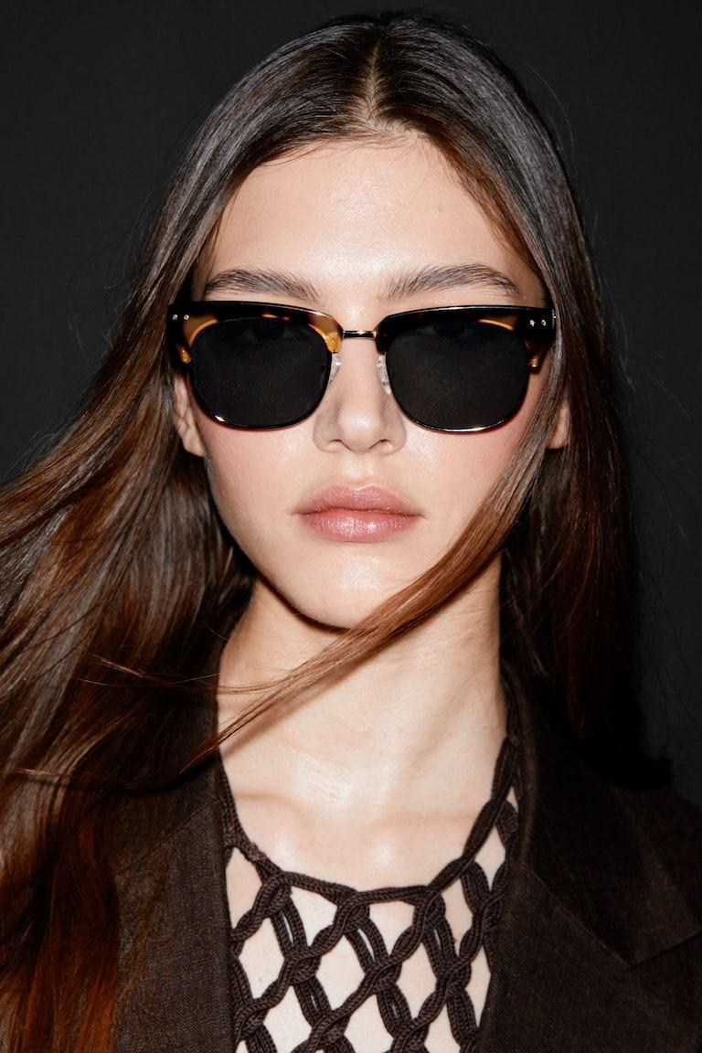 H&M Classic D-Frame Sunglasses - Tartaruga - DONNA