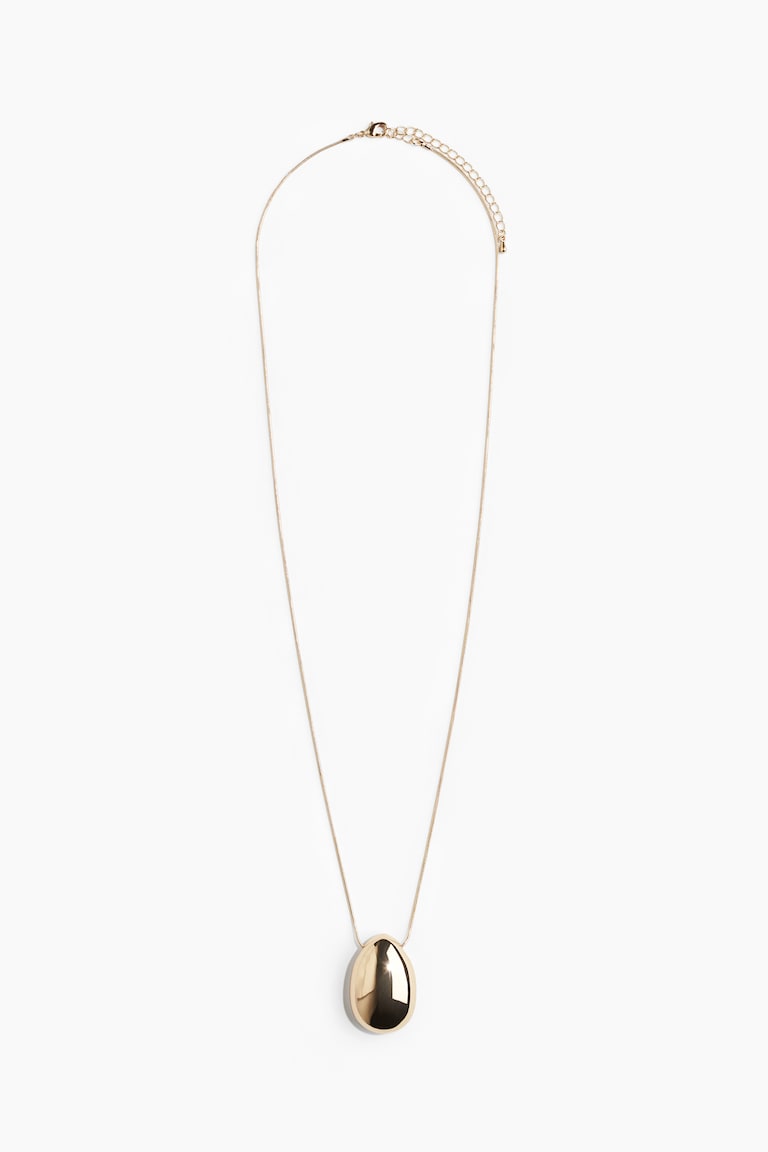 H&M Collana lunga con pendente - Argentato - DONNA