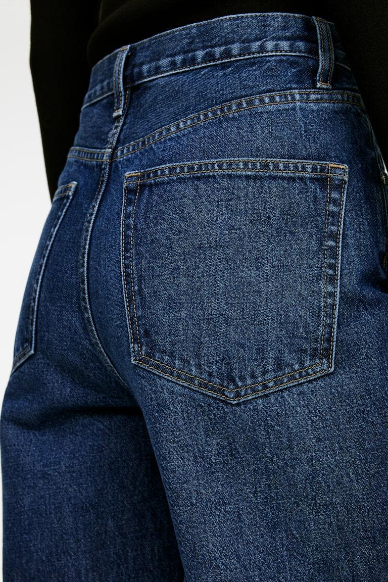 H&M CORAL Wide Jeans - Blu - DONNA