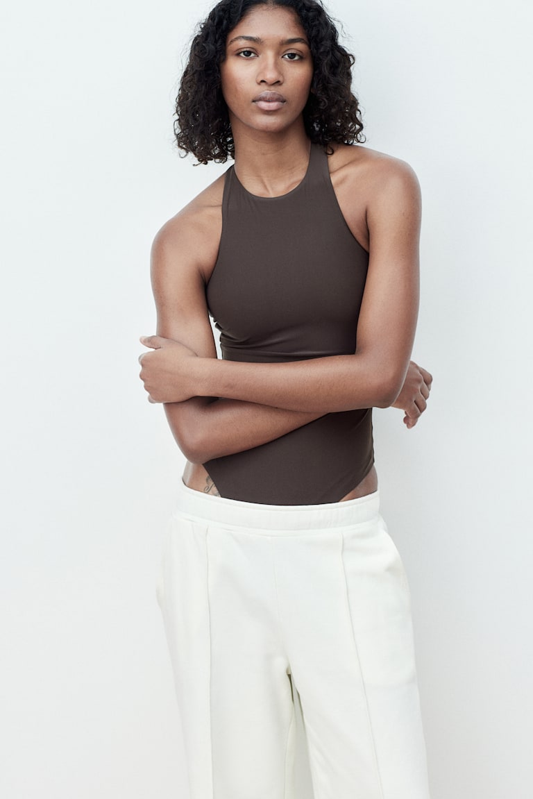 H&M Costume Intero Sportivo Con Lycra® - Nero - DONNA