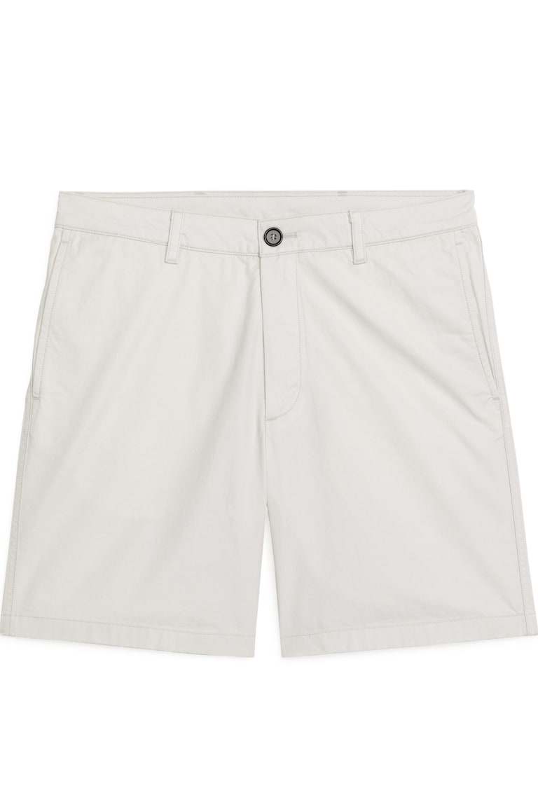 H&M Cotton Shorts - Beige - UOMO