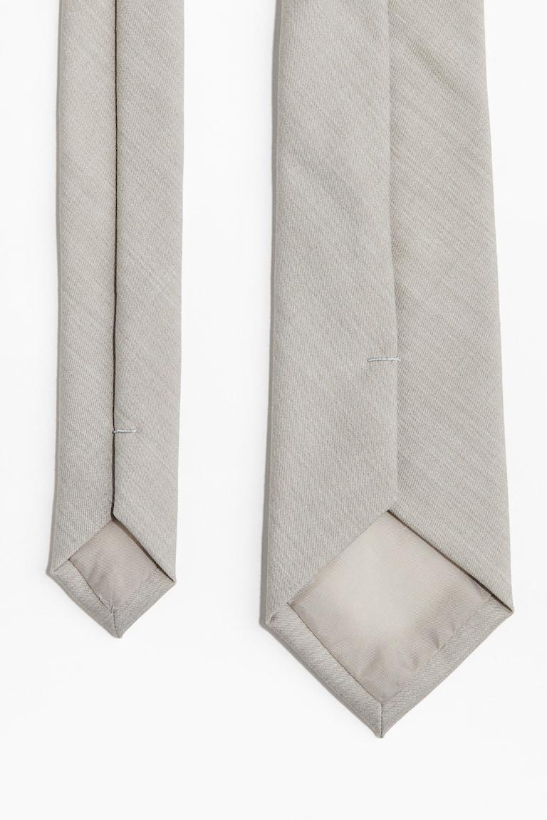 H&M Cravatta - Grigio Scuro - UOMO