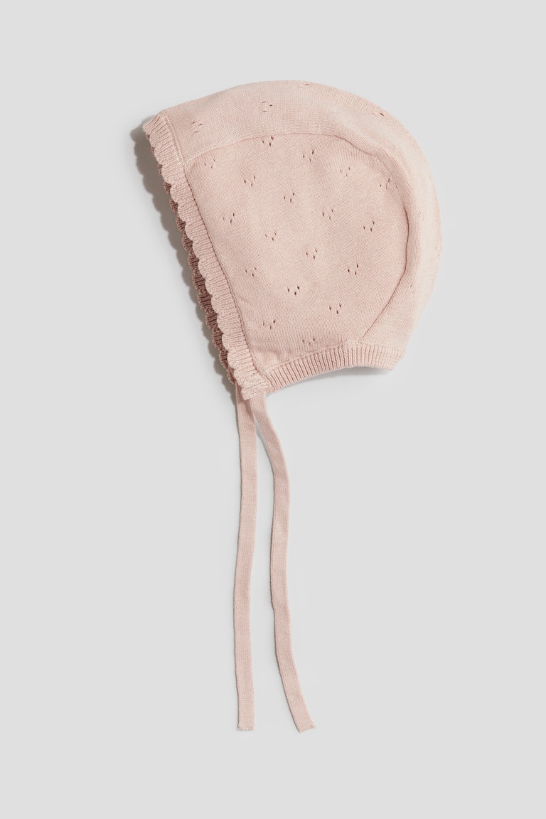 H&M Cuffietta in maglia di cotone - Beige - BAMBINO