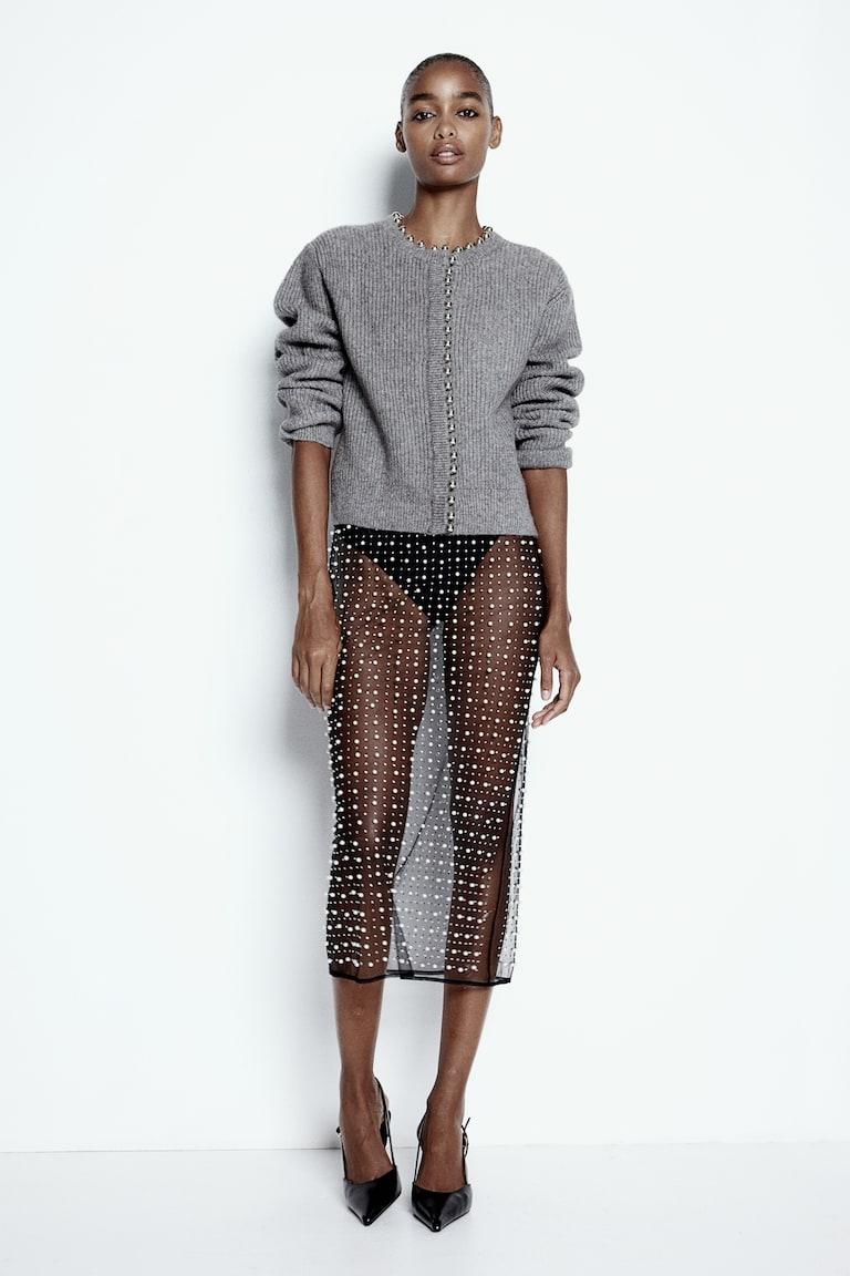 H&M Décolleté a punta modello slingback - Nero - DONNA