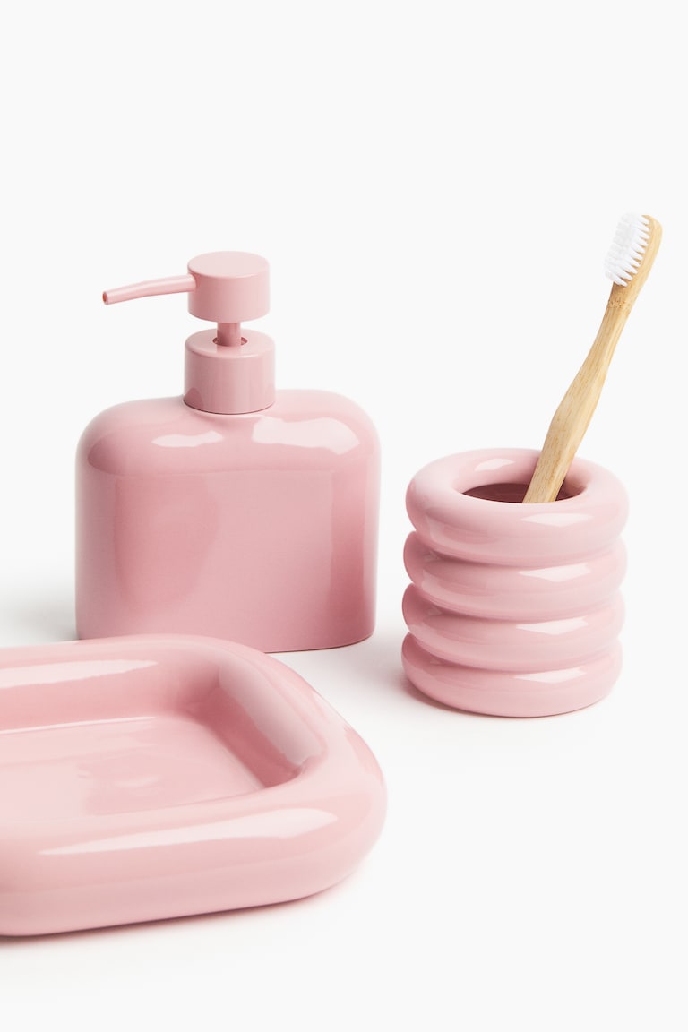 H&M Dispenser Per Sapone In Gres - Bianco - HOME