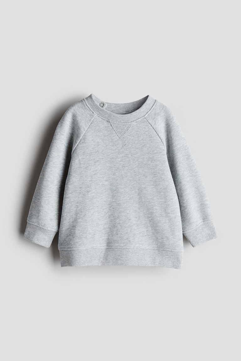 H&M Felpa girocollo - Marrone - BAMBINO