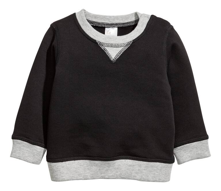 H&M Felpa in cotone - Viola chiaro - BAMBINO