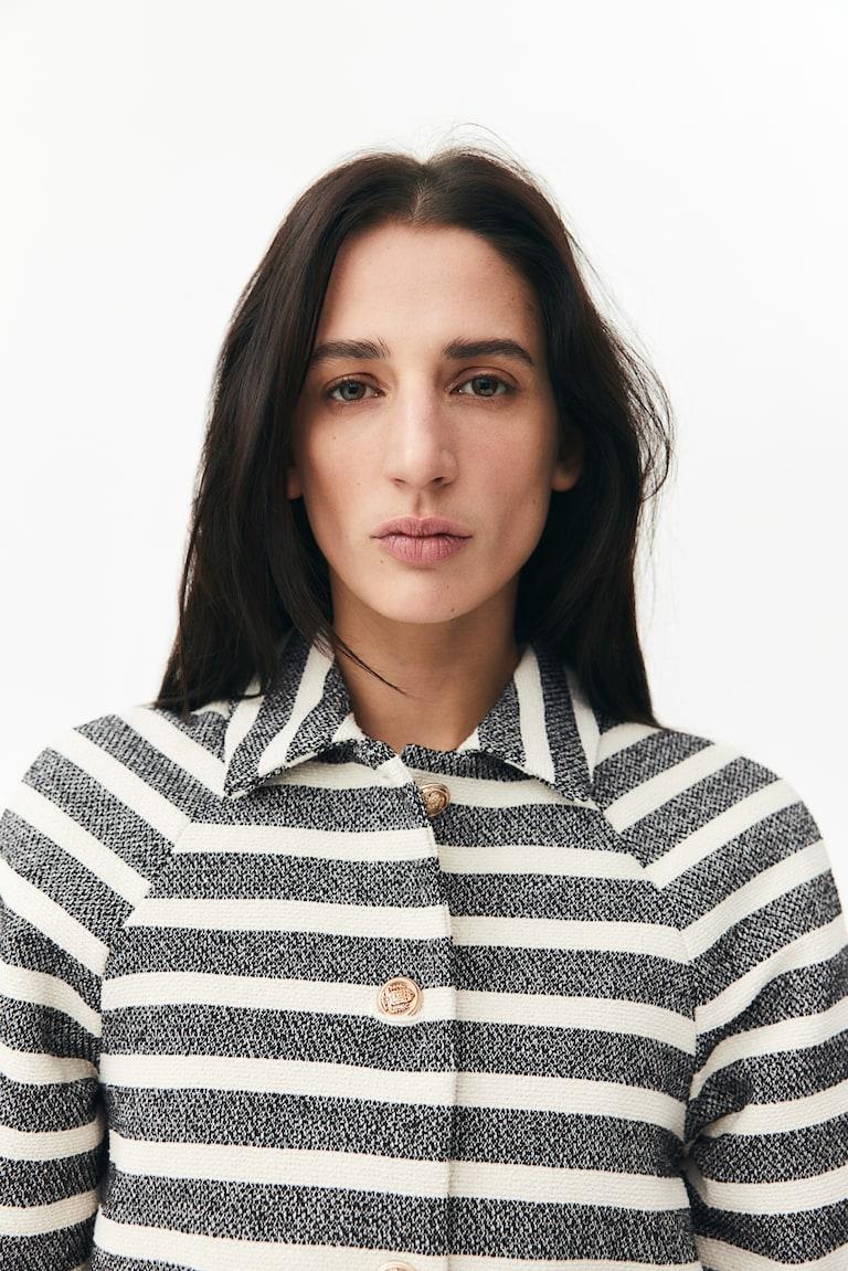 H&M Giacca A Maniche Corte - Bianco - DONNA