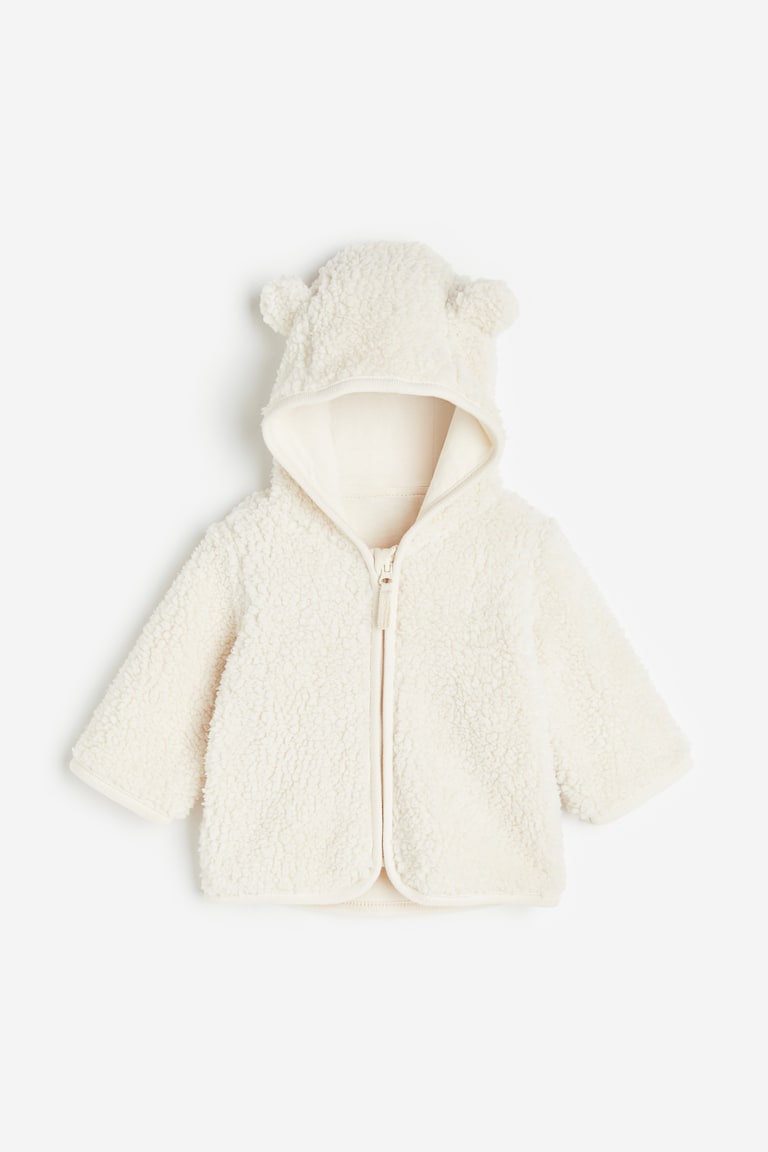 H&M Giacca in pelliccia di pile - Beige - BAMBINO