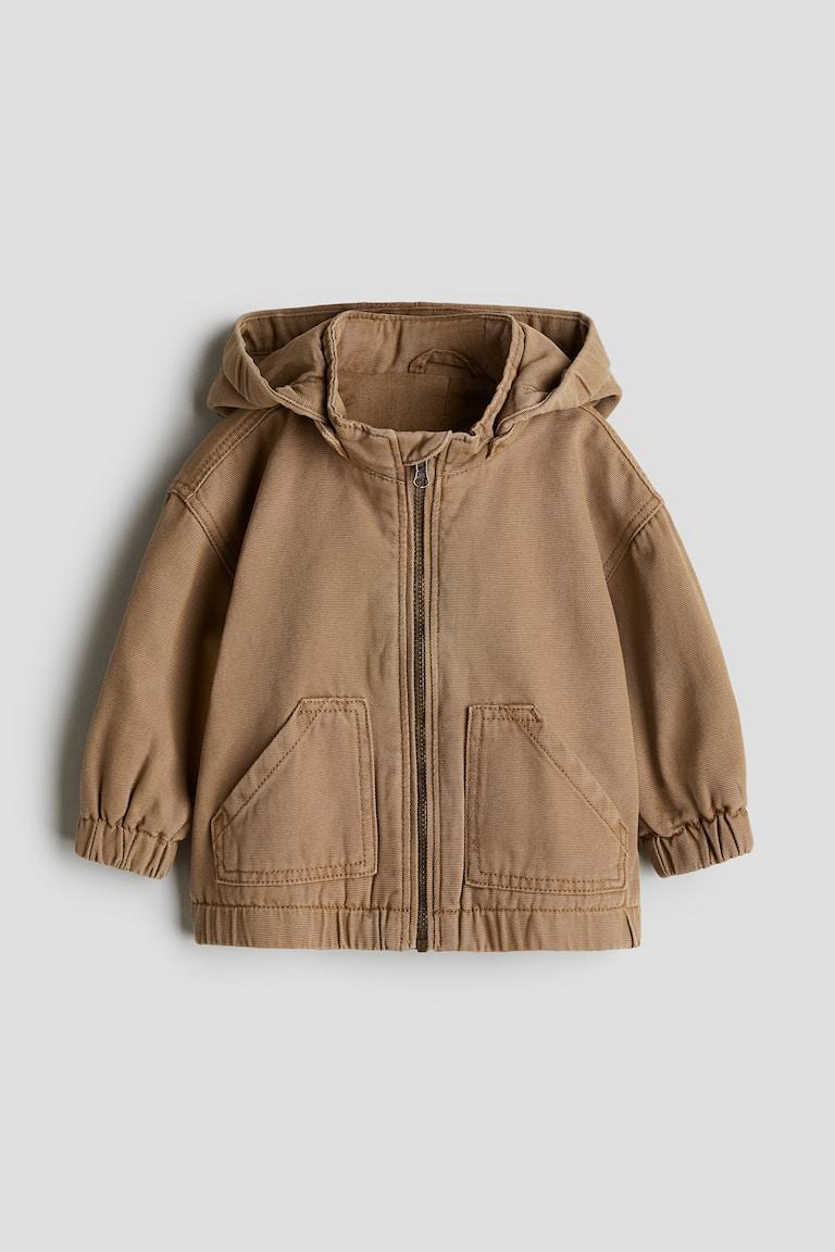 H&M Giacca in tela di cotone - Beige scuro - BAMBINO