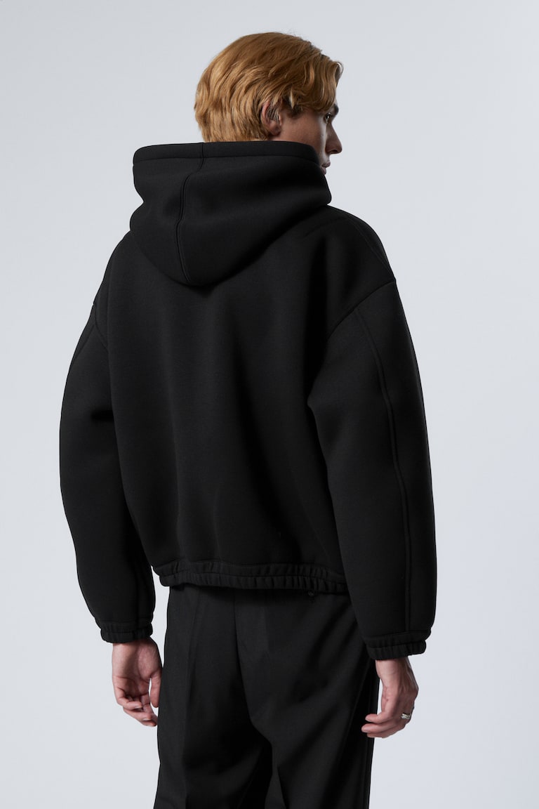 H&M Giacca Simon In Scuba Con Cerniera - Nero - UOMO