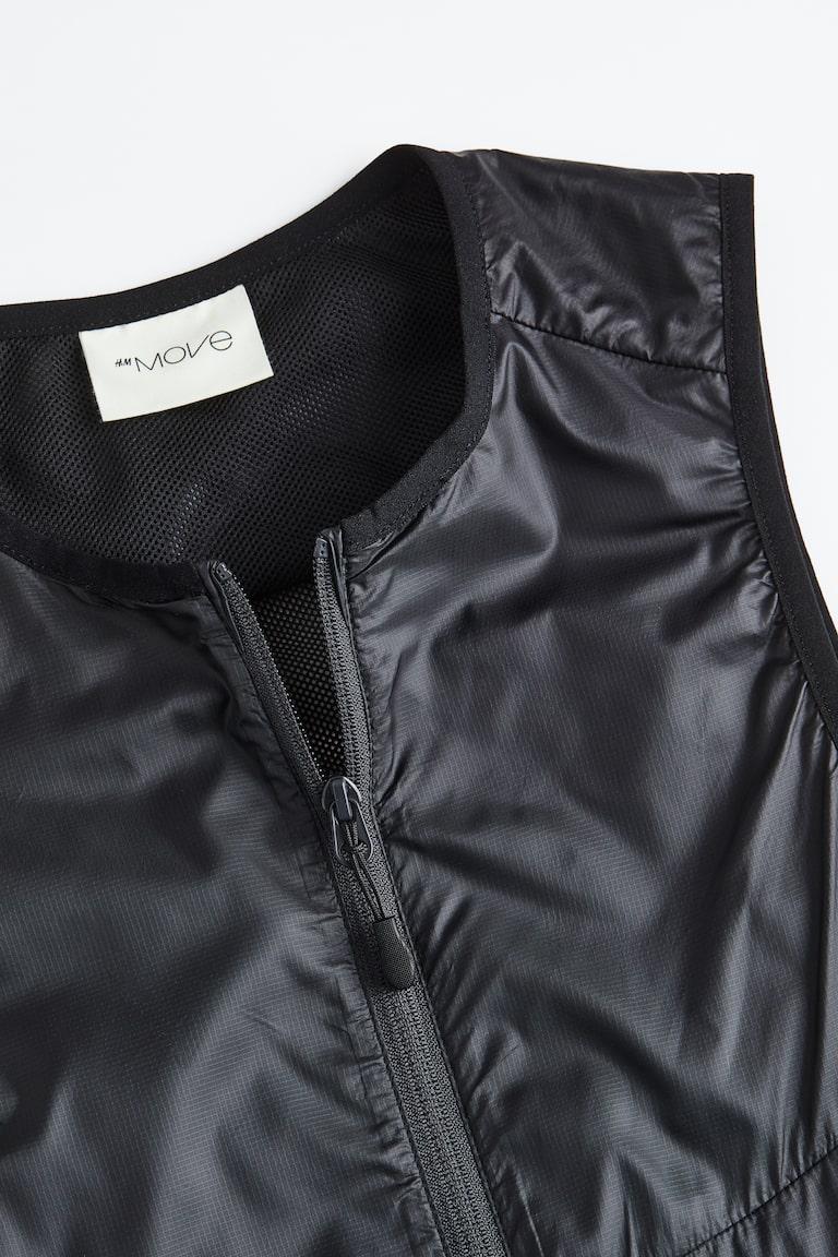 H&M Gilet Da Running Leggero - Giallo Acceso - UOMO