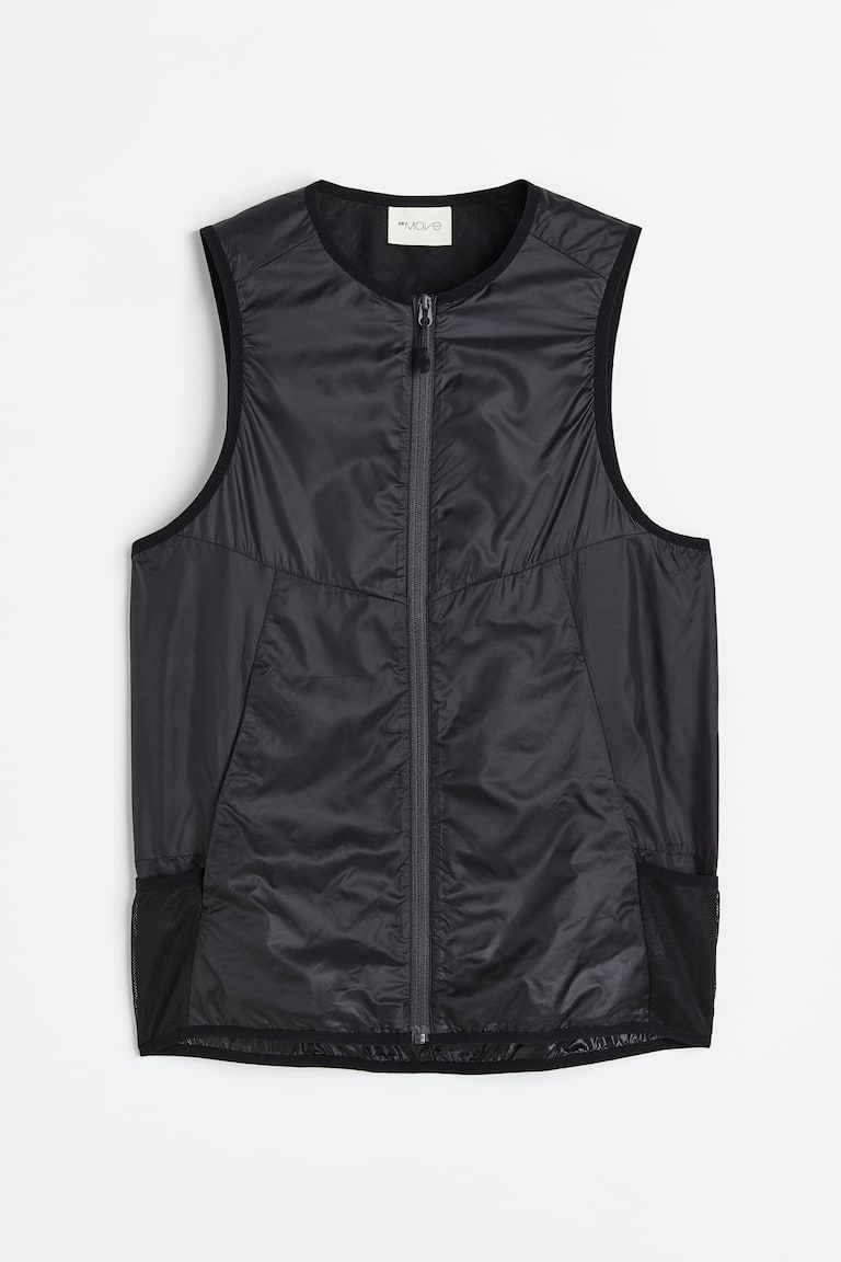 H&M Gilet da running leggero - Nero - UOMO