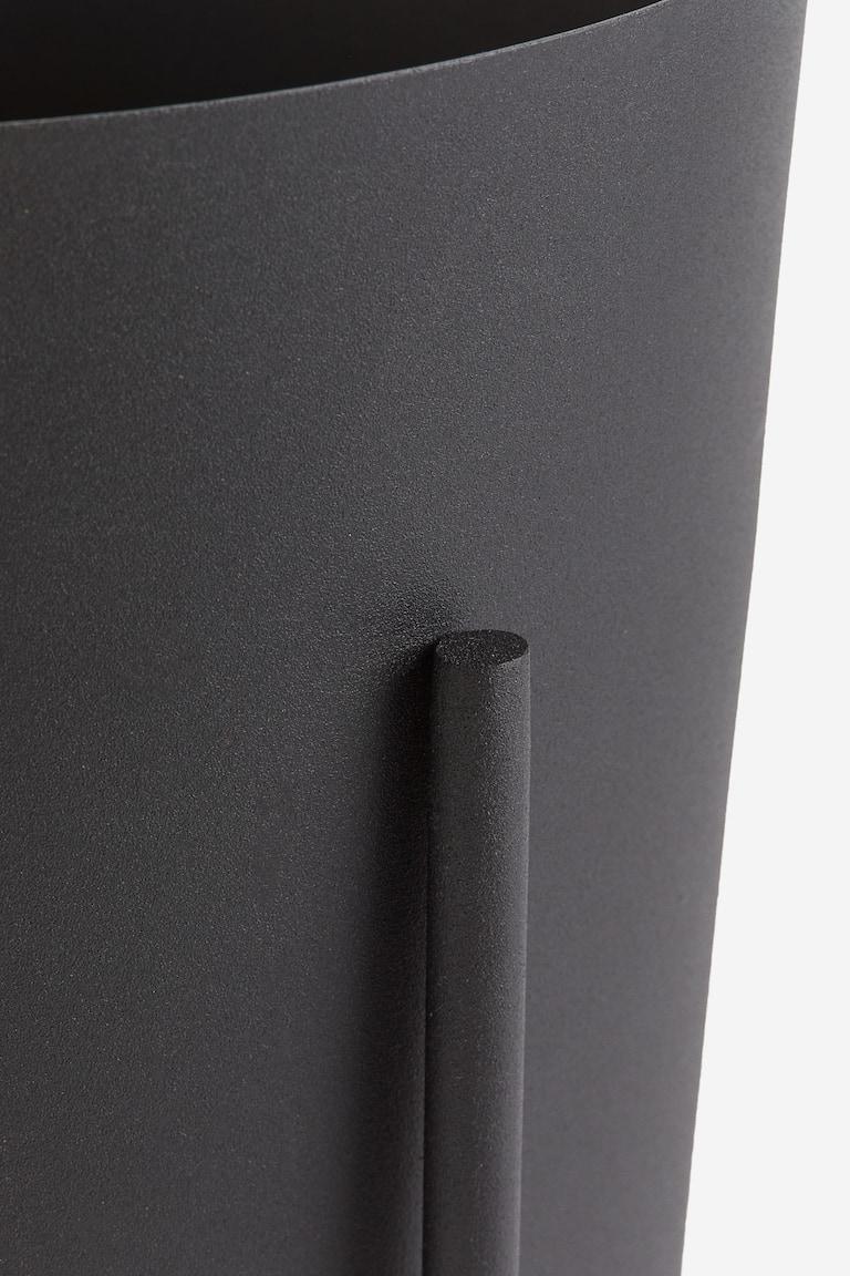 H&M Grande Portavaso Con Piedistallo - Nero - HOME