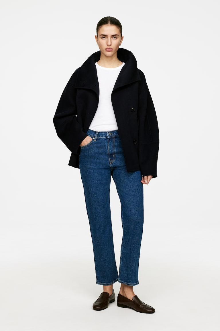 H&M Jeans slim JADE CROPPED - Blu - DONNA