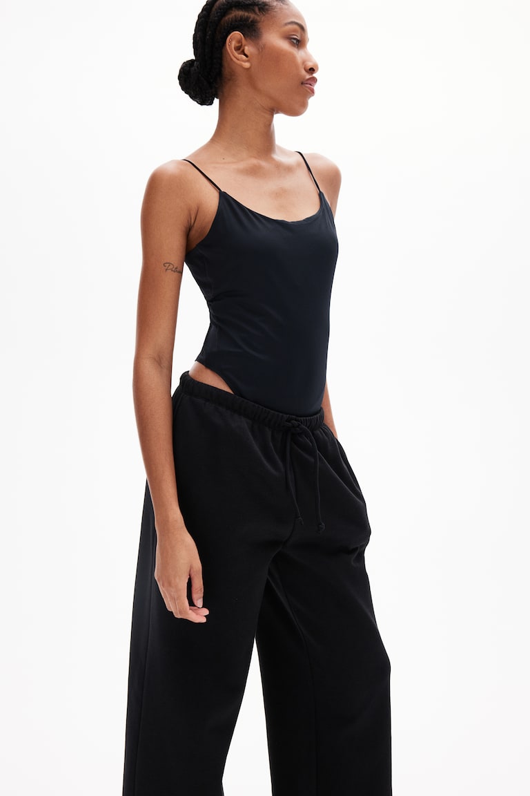 H&M Joggers ampi - Nero - DONNA