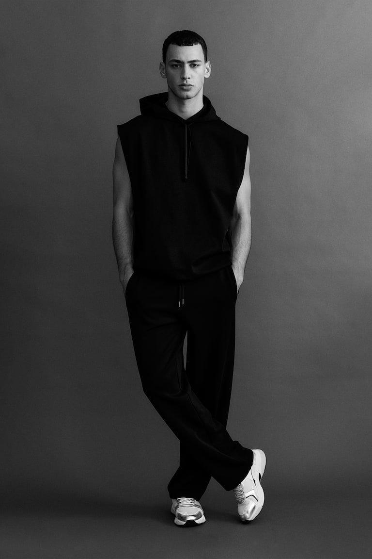 H&M Joggers sportivi Regular Fit - Nero - UOMO