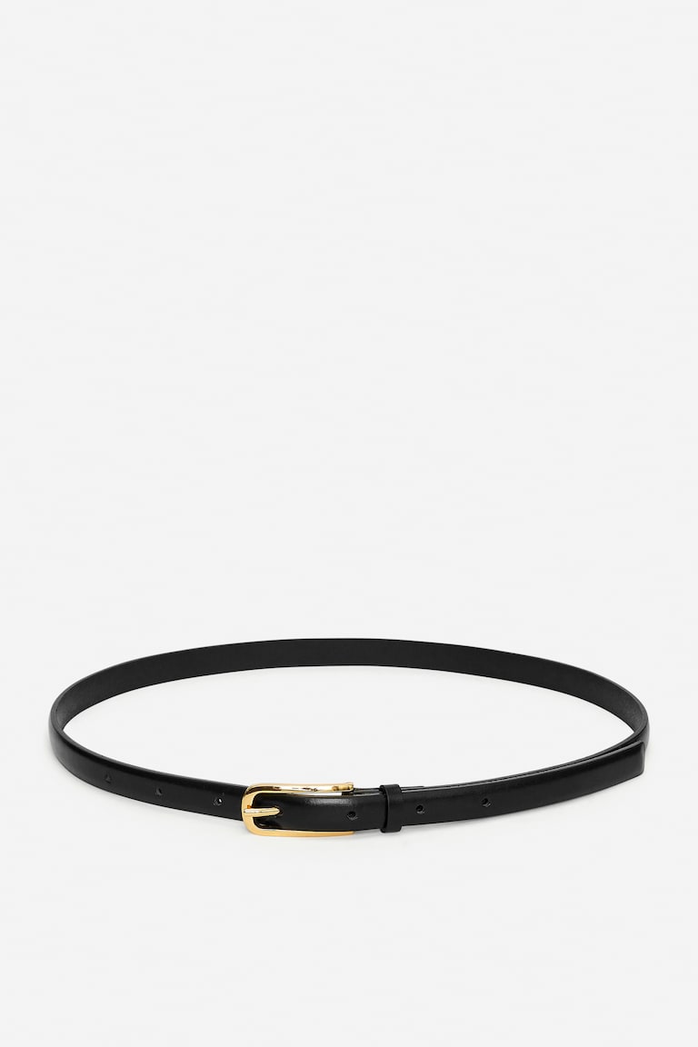 H&M Leather Belt - Bianco - DONNA