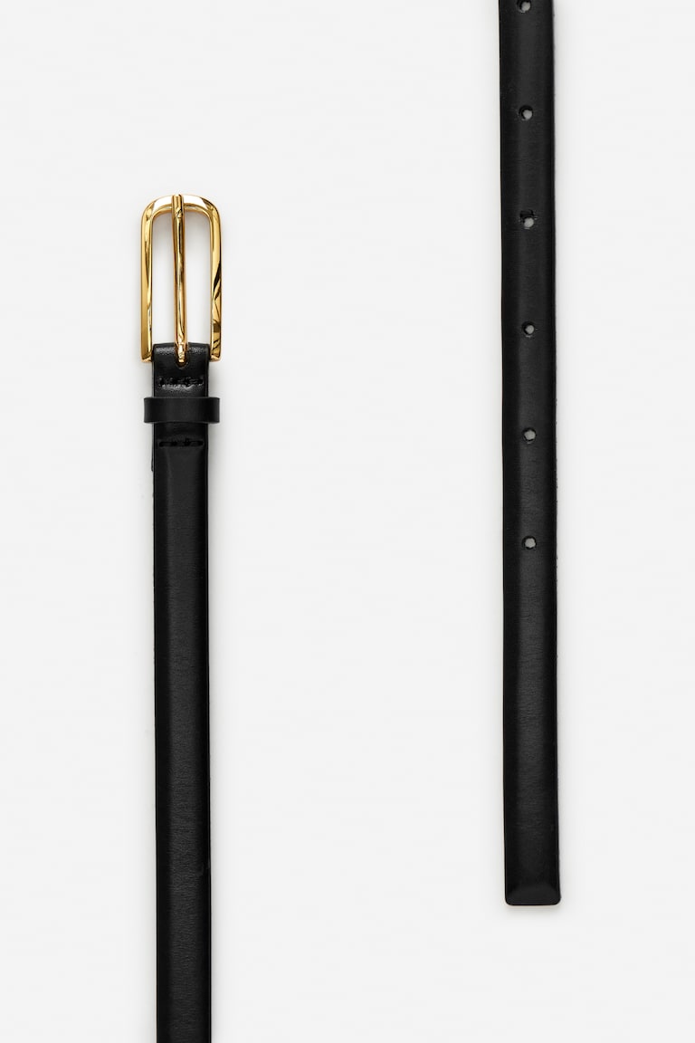 H&M Leather Belt - Bianco - DONNA