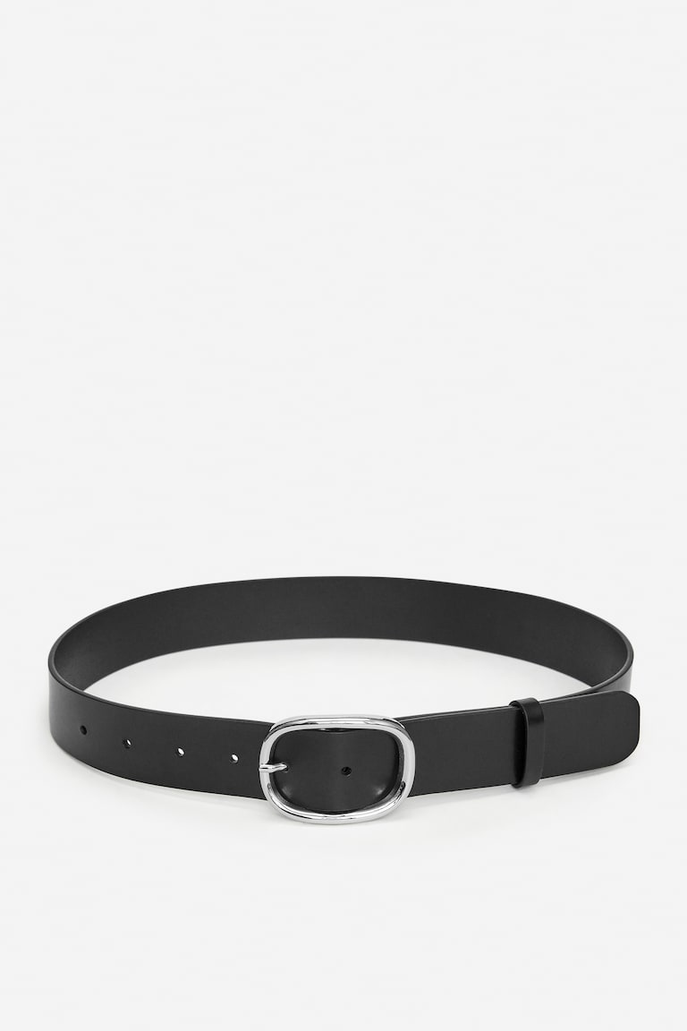 H&M Leather Belt - Marrone - DONNA