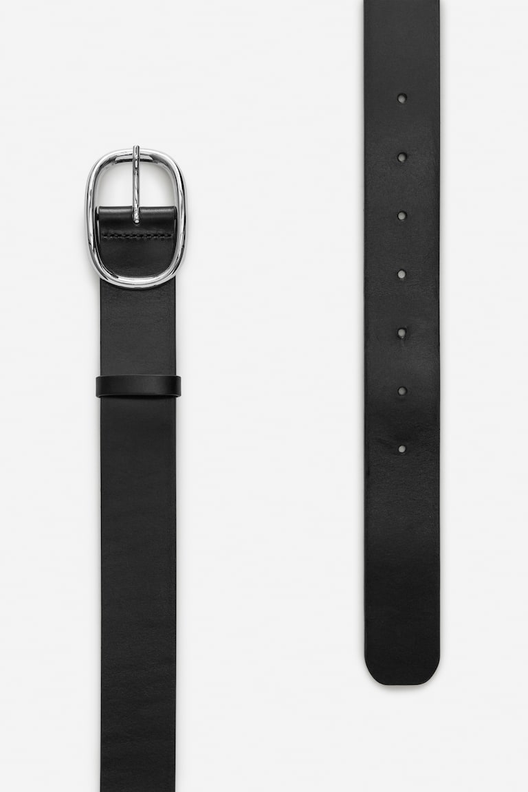 H&M Leather Belt - Marrone - DONNA