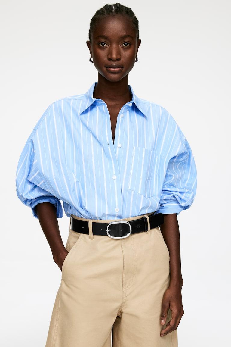 H&M Leather Belt - Marrone - DONNA