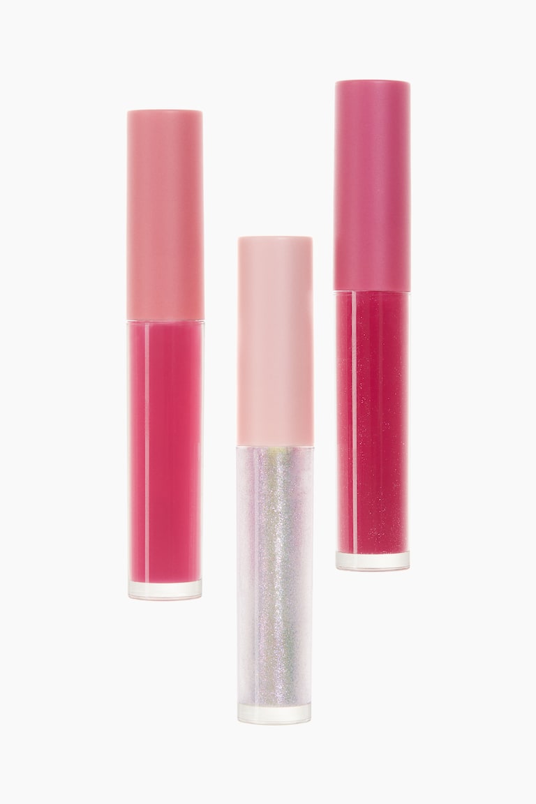 H&M Lip Gloss 3 Pezzi - Rosa - Beauty All