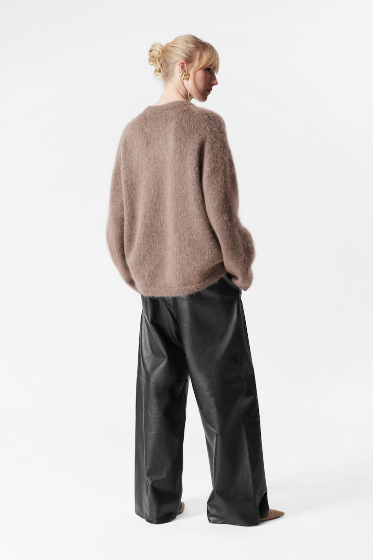 H&M Maglione In Misto Mohair - Beige - DONNA