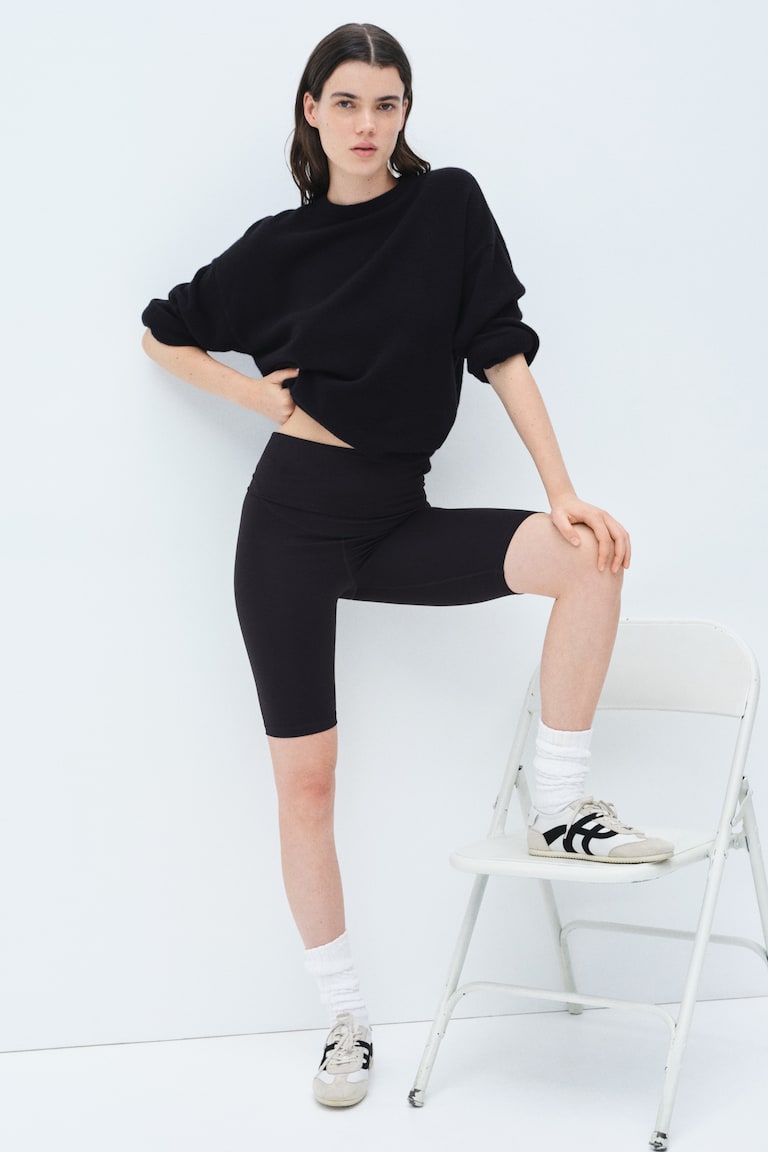 H&M MAMA Before & After Ciclisti Sportivi - Nero - DONNA